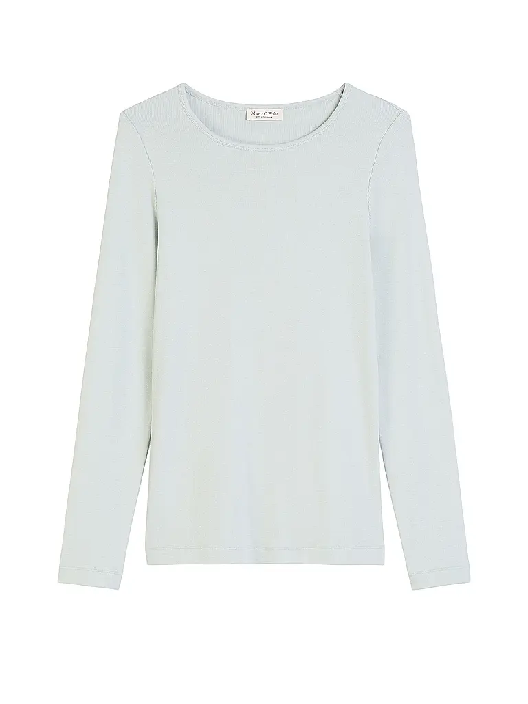 MARC O'POLO | Camiseta de manga larga | Azul claro
