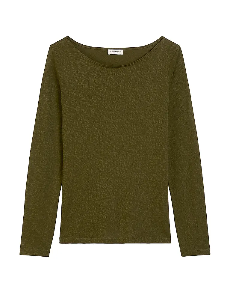 MARC O'POLO | Camiseta de manga larga | olive