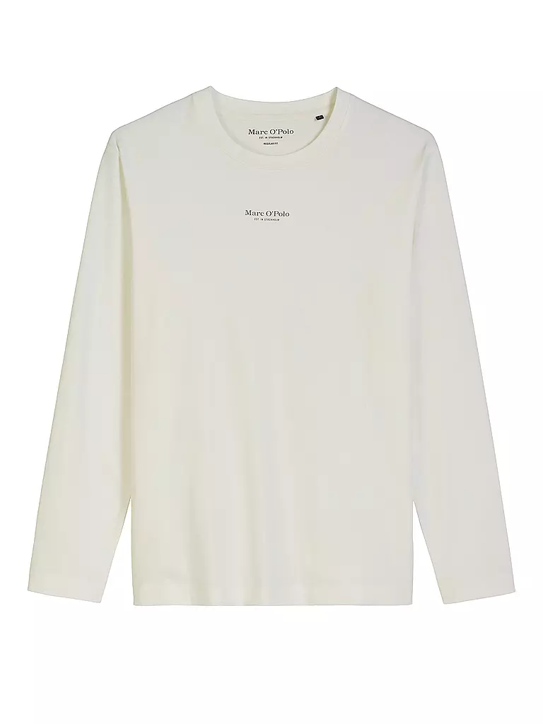 MARC O'POLO | Camiseta de manga larga | Blanco