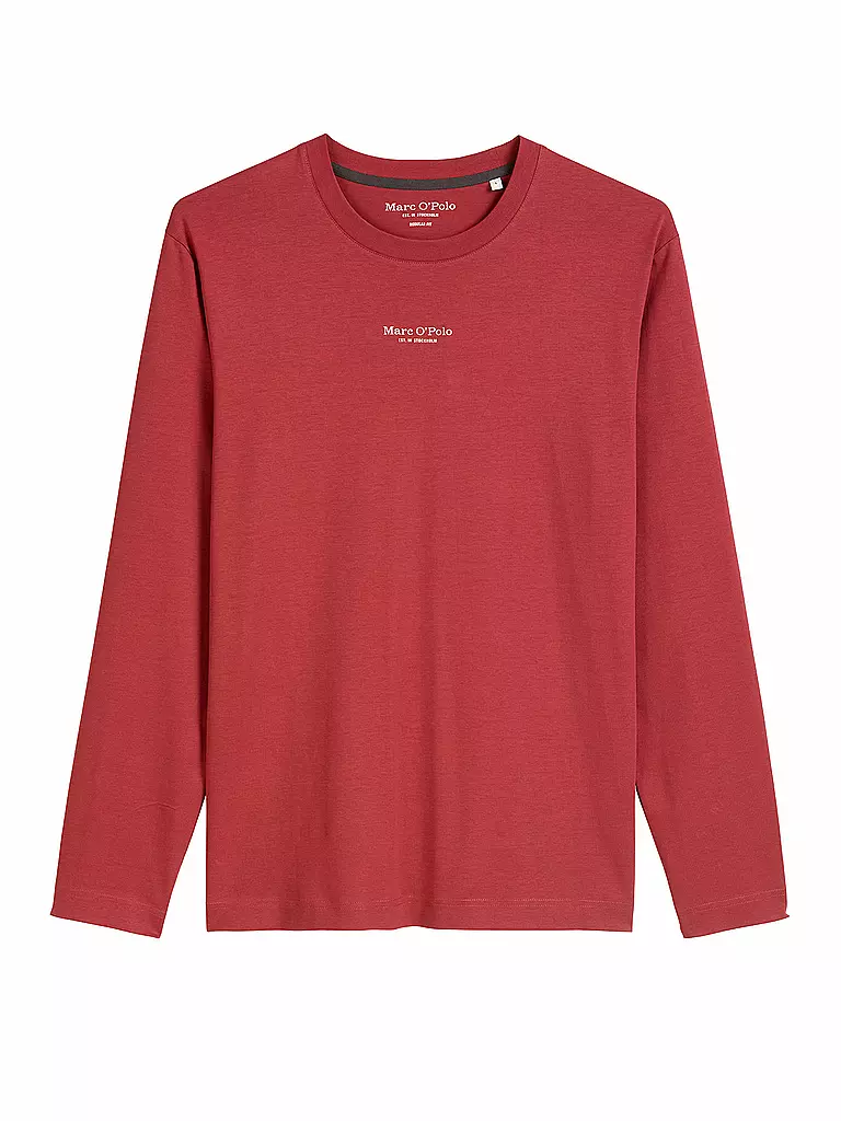 MARC O'POLO | Camiseta de manga larga | Rojo
