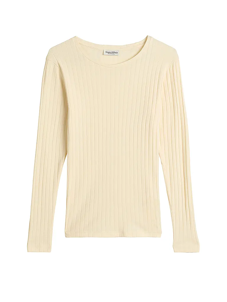MARC O'POLO | Camiseta de manga larga | Crema
