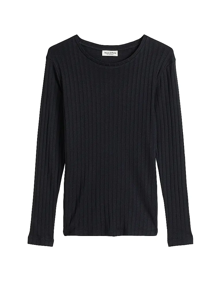 MARC O'POLO | Camiseta de manga larga | Azul oscuro