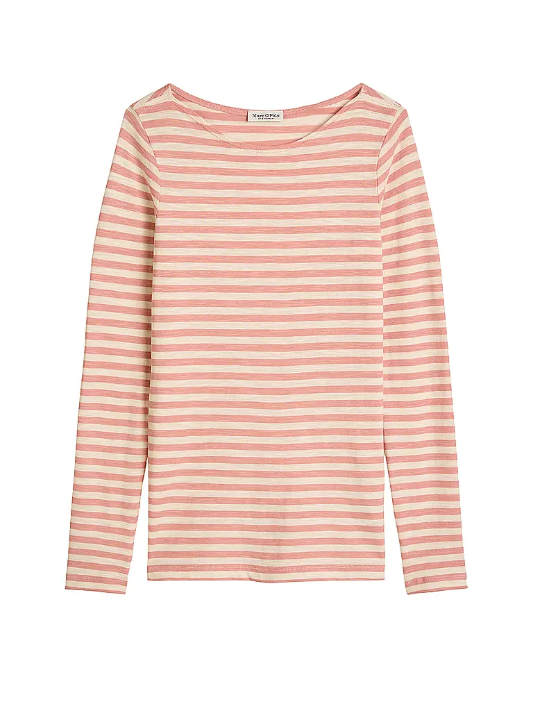 MARC O'POLO | Camiseta de manga larga | Rosa