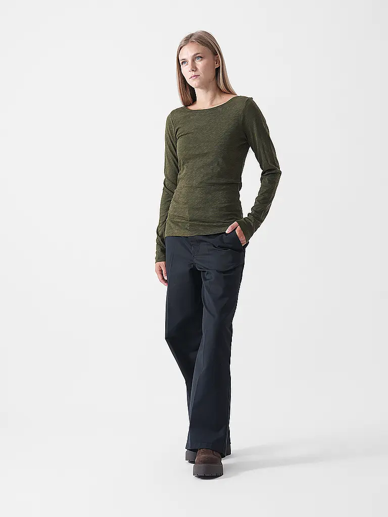 MARC O'POLO | Camiseta de manga larga | olive