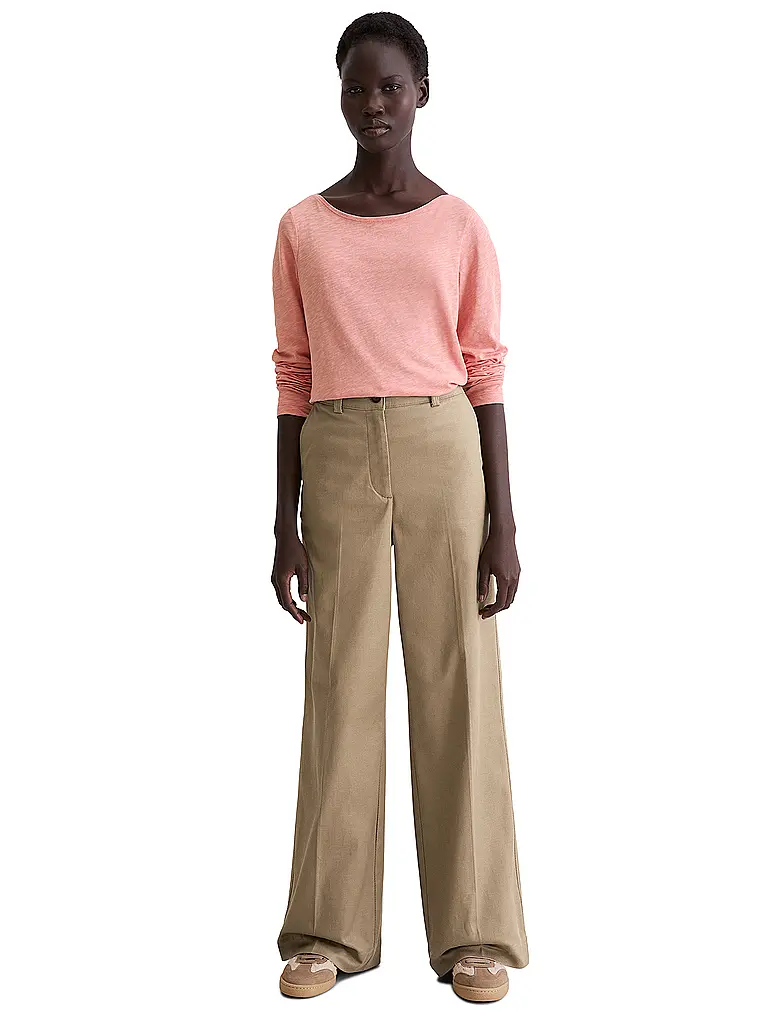 MARC O'POLO | Camiseta de manga larga | Rosa