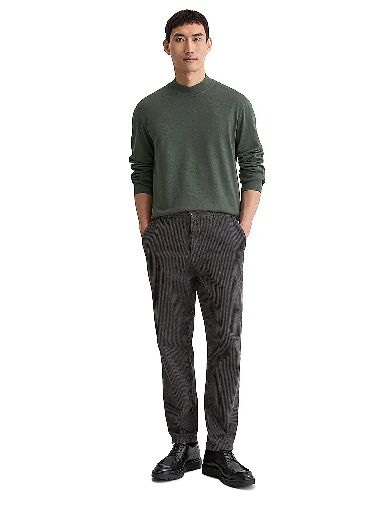 MARC O'POLO | Camiseta de manga larga | Verde oscuro