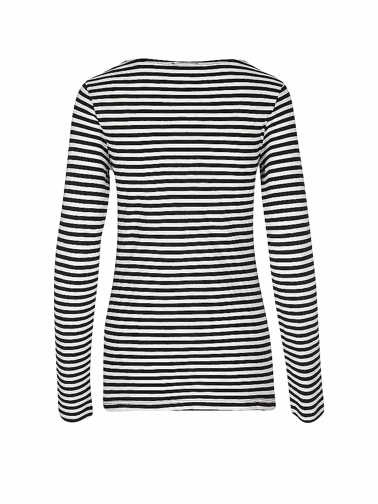 MARC O'POLO | Camiseta de manga larga | Negro