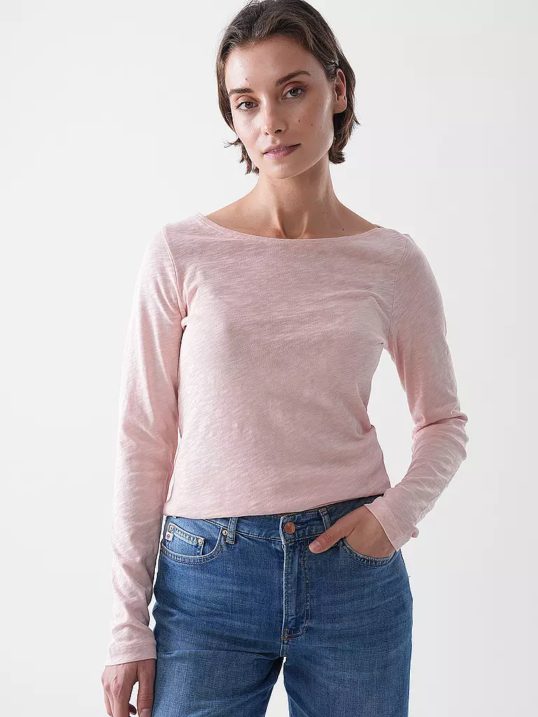 MARC O'POLO | Camiseta de manga larga | Rosa