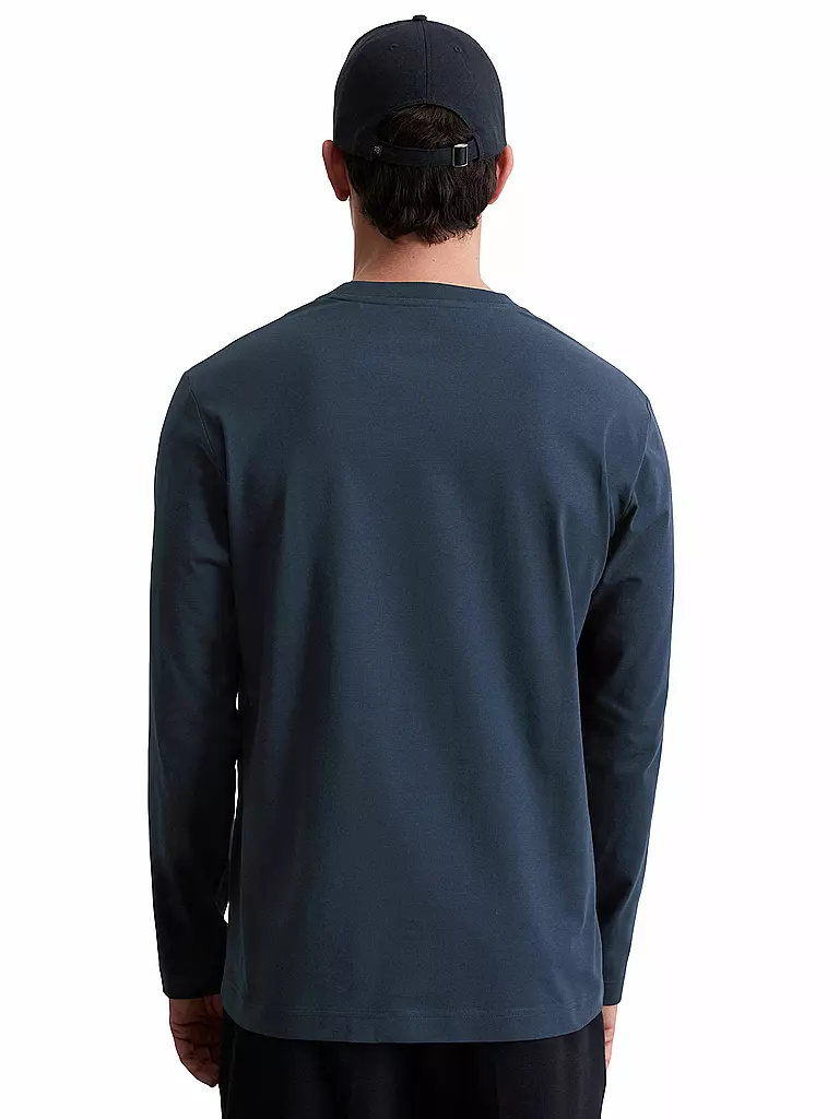 MARC O'POLO | Camiseta de manga larga | Azul