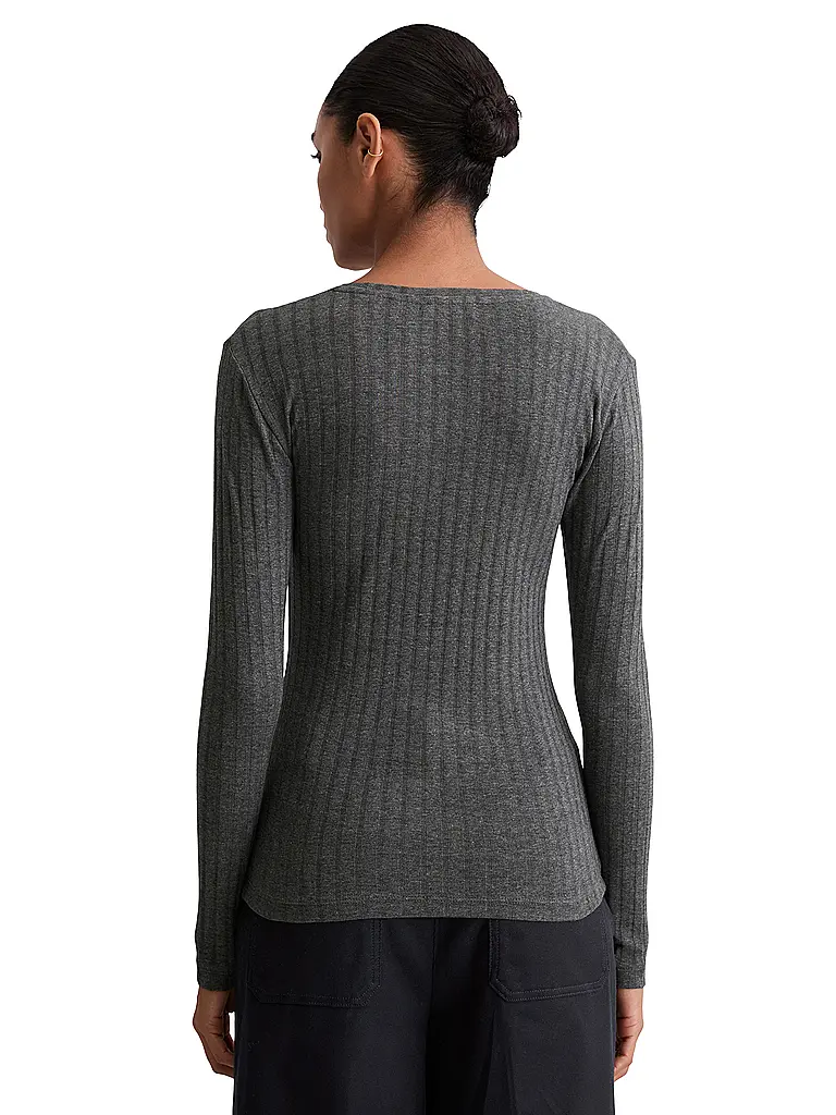 MARC O'POLO | Camiseta de manga larga | Gris