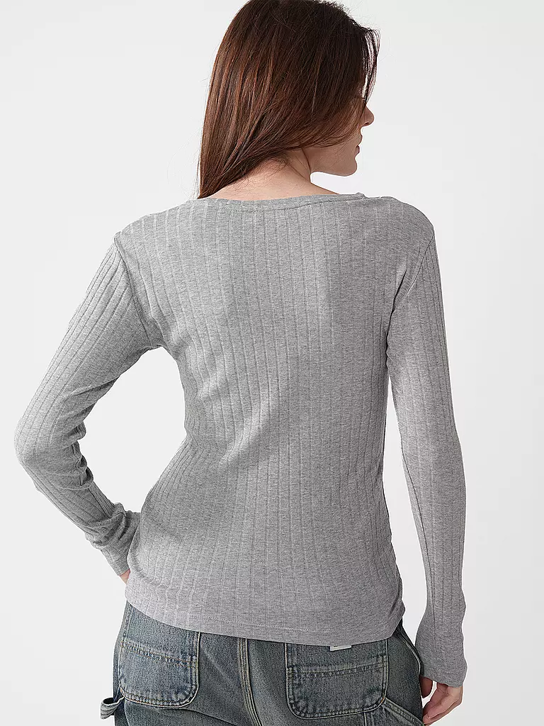 MARC O'POLO | Camiseta de manga larga | Gris