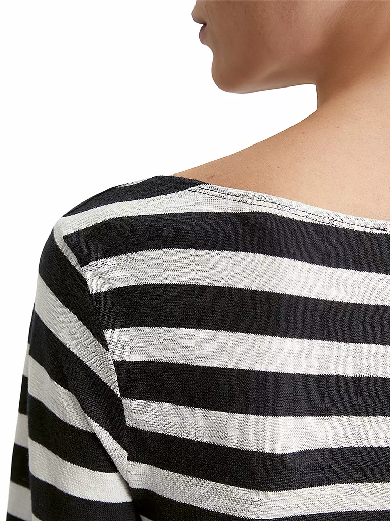 MARC O'POLO | Camiseta de manga larga | Negro