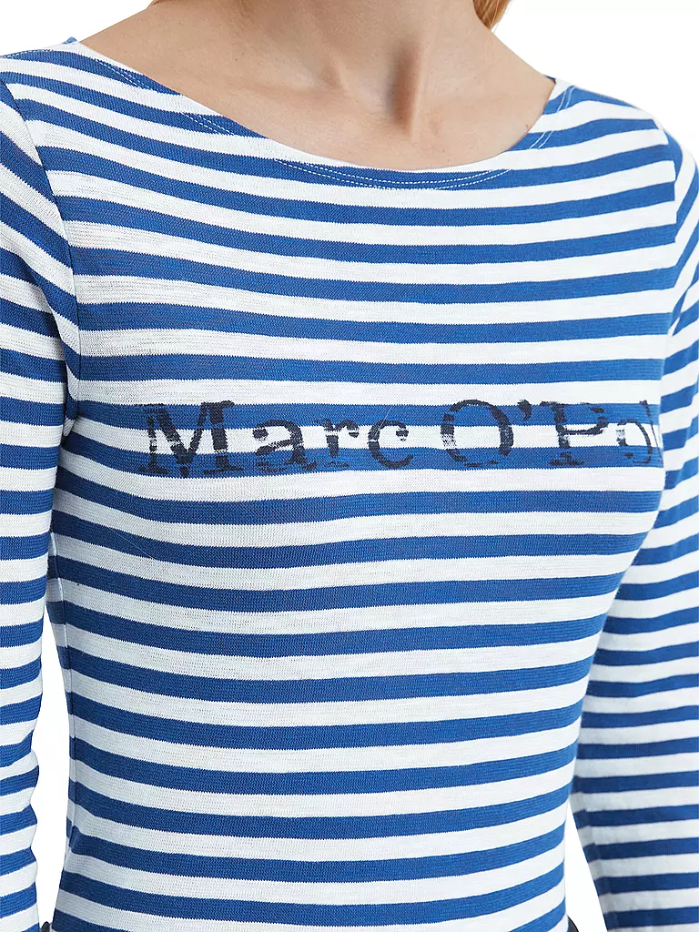 MARC O'POLO | Camiseta de manga larga | Azul