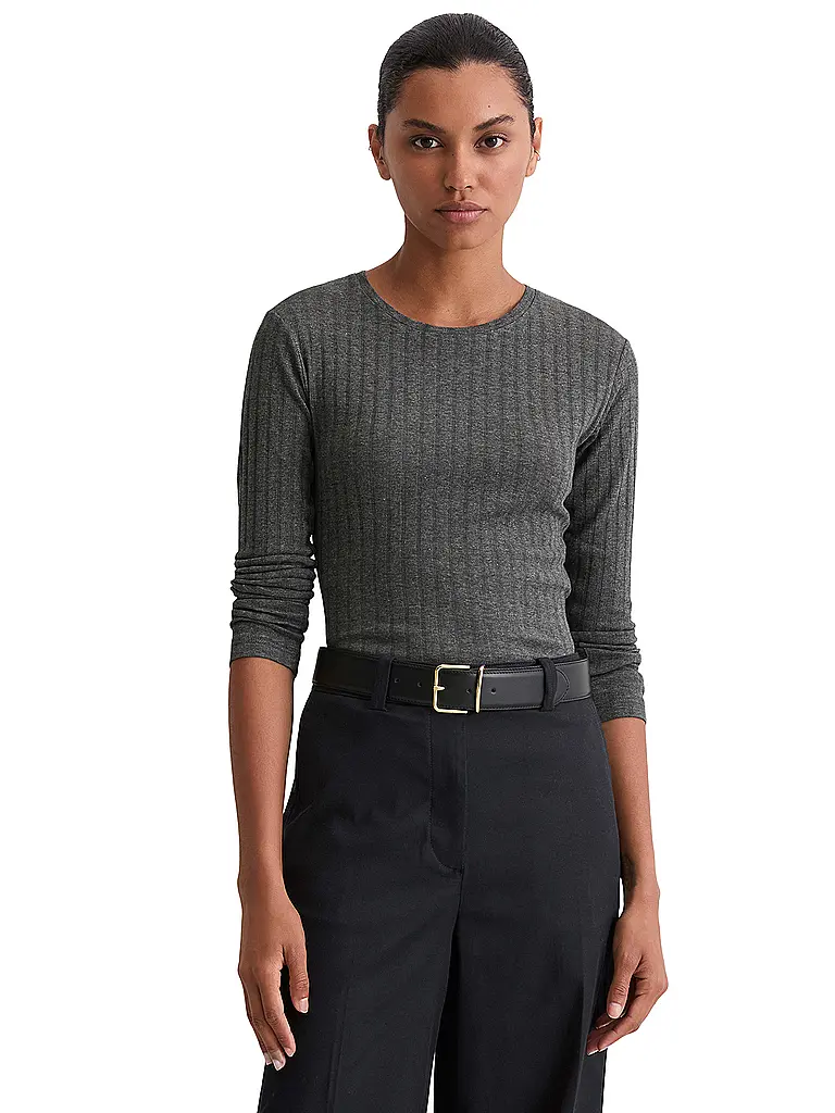 MARC O'POLO | Camiseta de manga larga | Gris