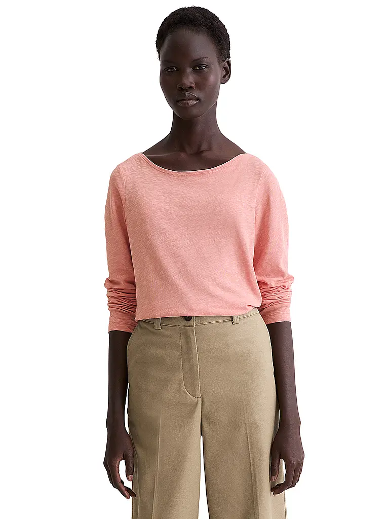 MARC O'POLO | Camiseta de manga larga | Rosa
