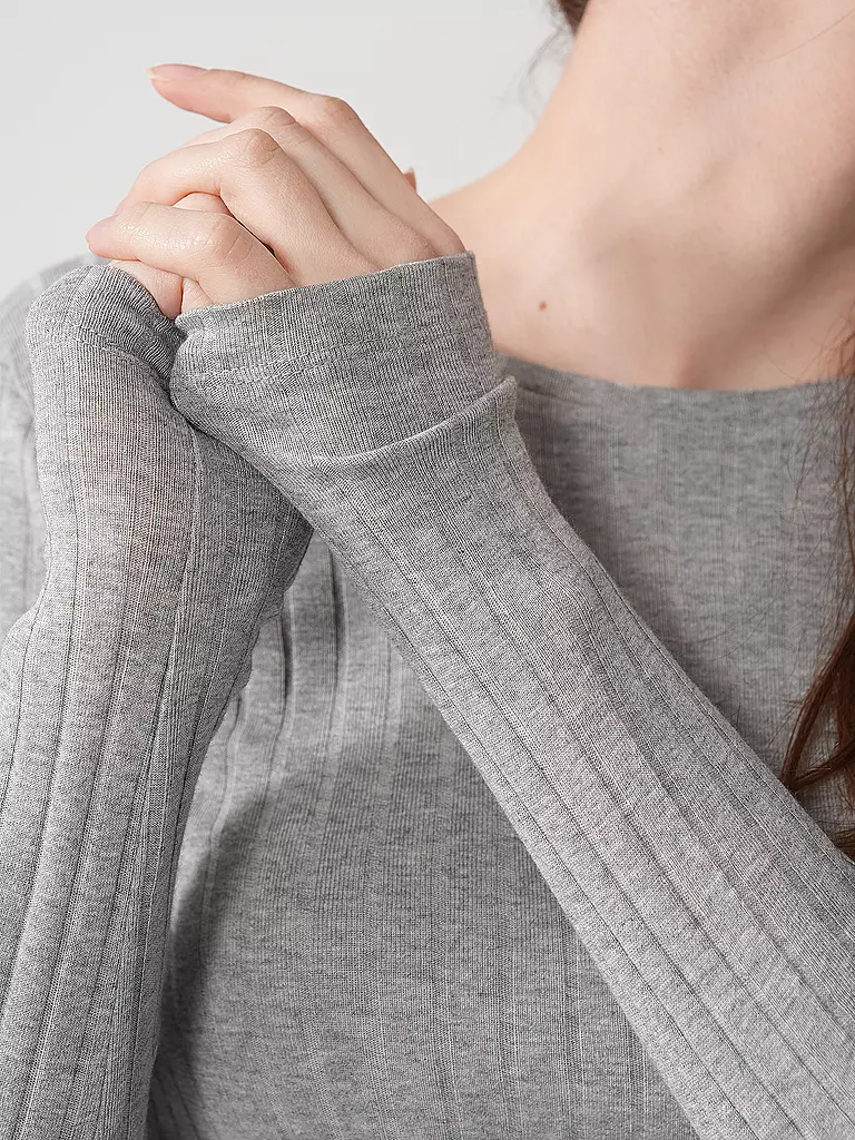 MARC O'POLO | Camiseta de manga larga | Gris