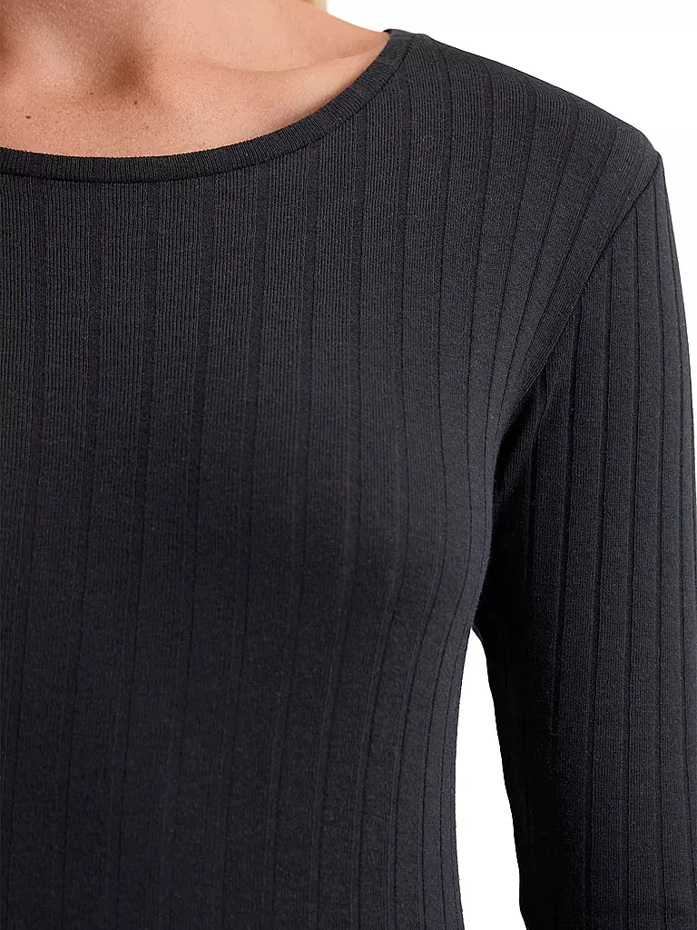 MARC O'POLO | Camiseta de manga larga | Azul oscuro