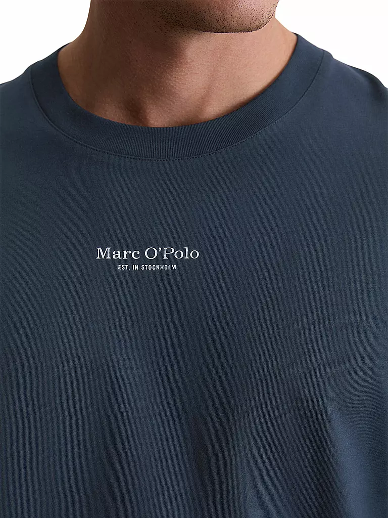 MARC O'POLO | Camiseta de manga larga | Azul