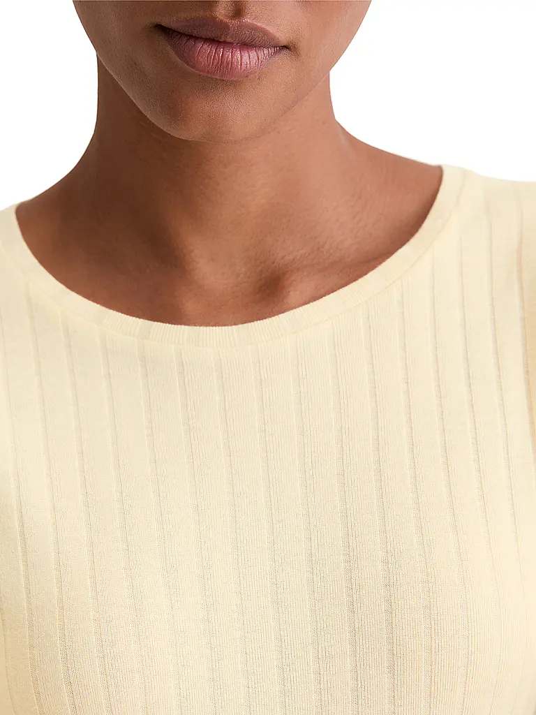 MARC O'POLO | Camiseta de manga larga | Crema