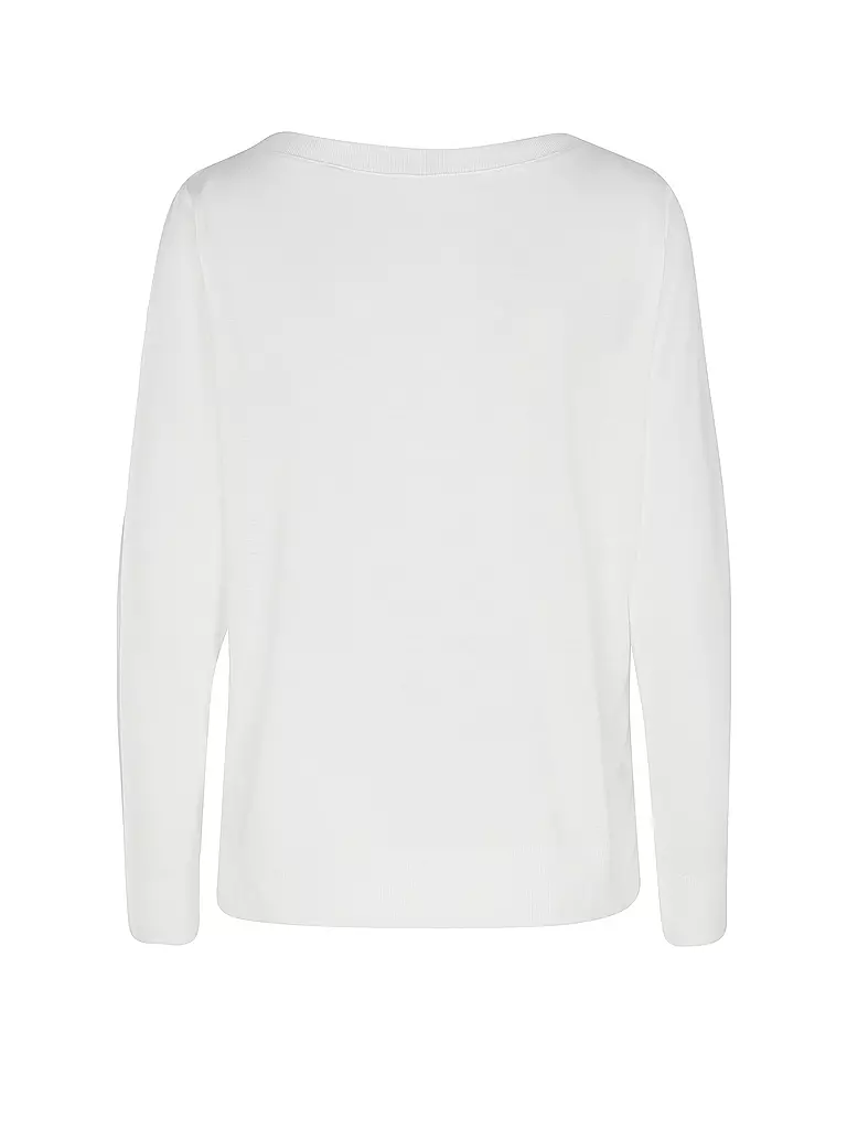MARC O'POLO | Camiseta de manga larga | Blanco