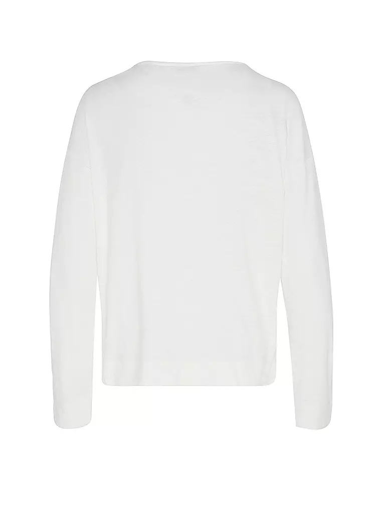 MARC O'POLO | Camiseta de manga larga | Blanco