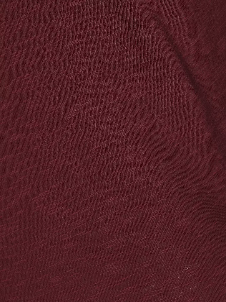 MARC O'POLO | Camiseta de manga larga | Rojo oscuro