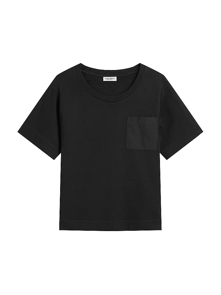 MARC O'POLO | Camiseta | Negro