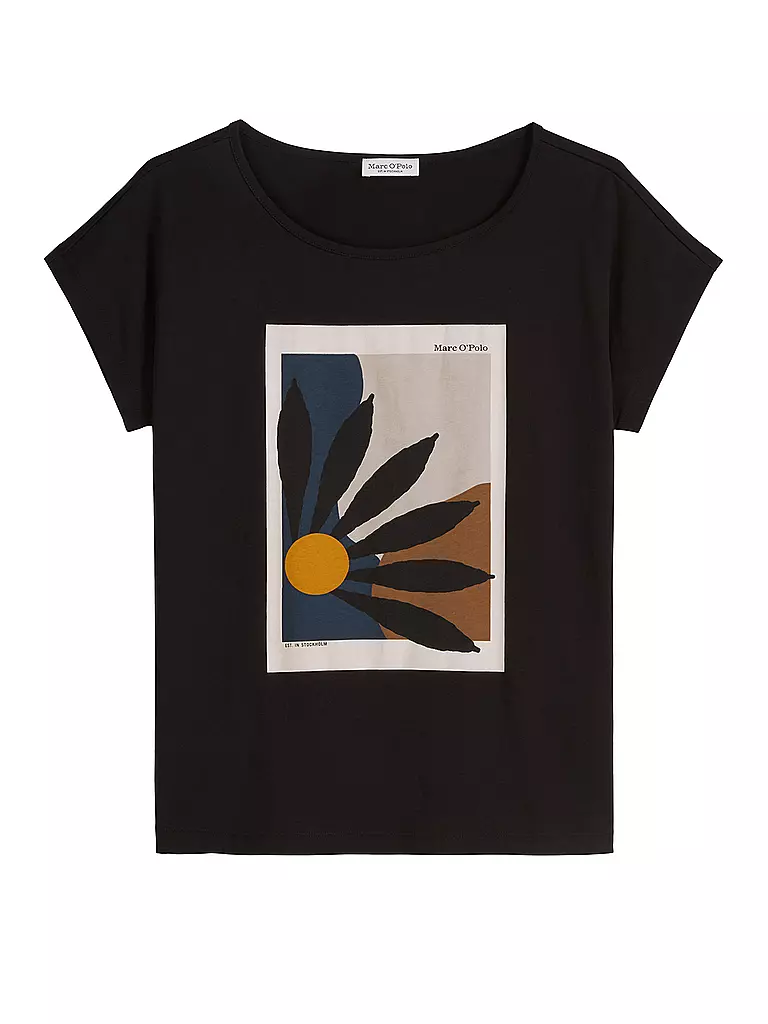 MARC O'POLO | Camiseta | Negro