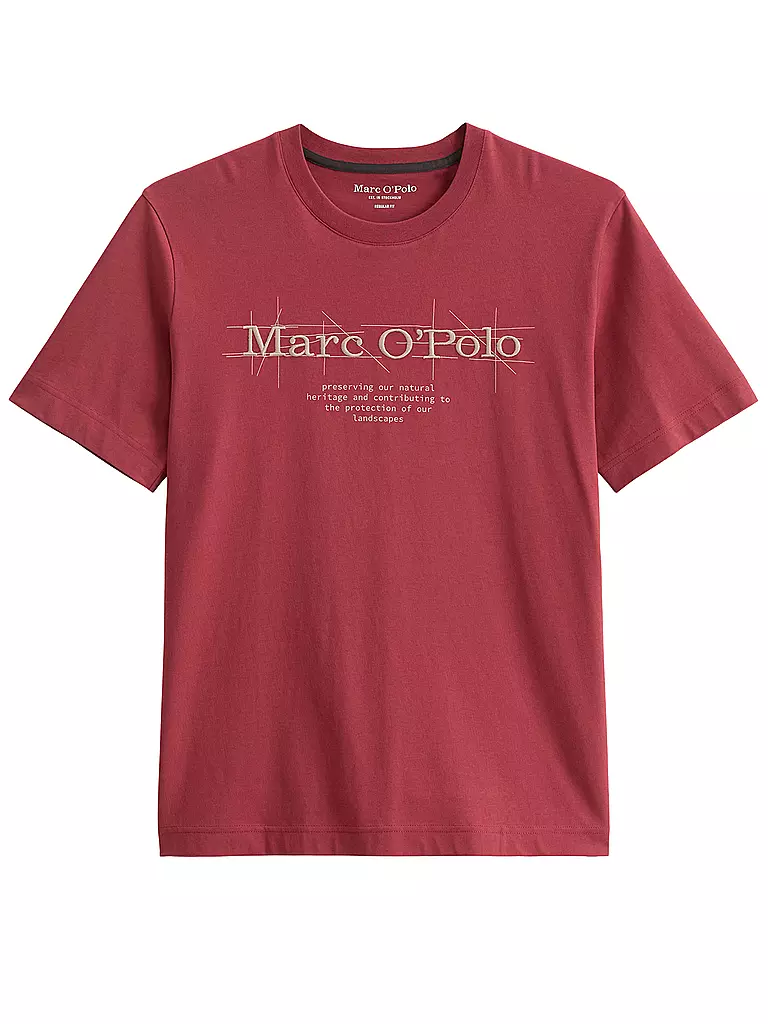 MARC O'POLO | Camiseta | Rojo
