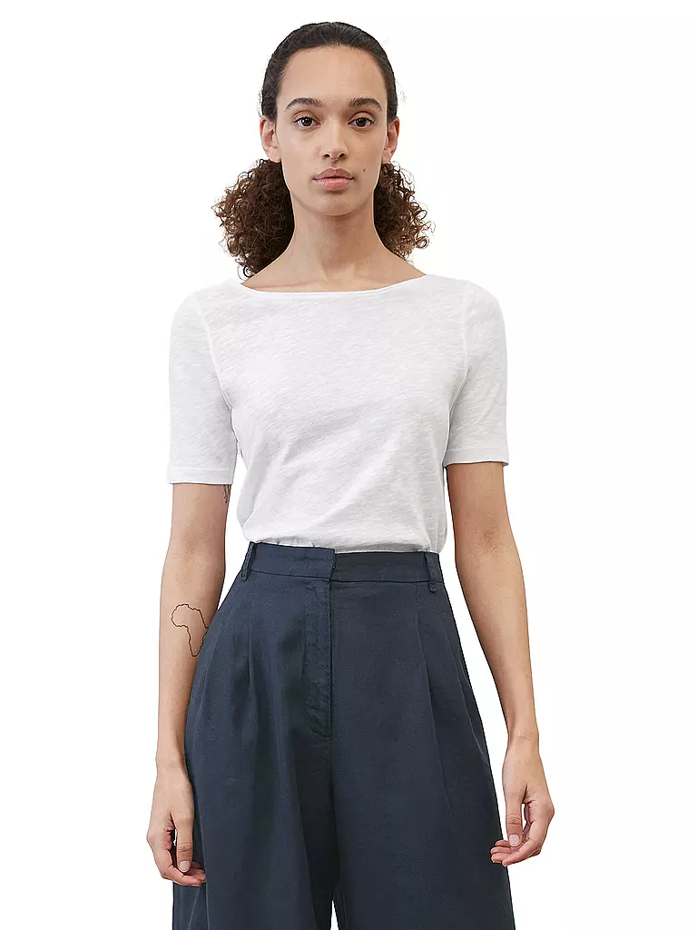 MARC O'POLO | Camiseta | Blanco