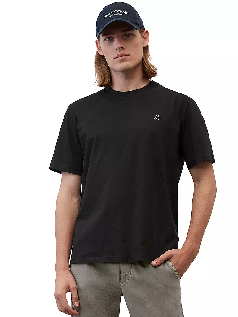 MARC O'POLO | Camiseta | Negro