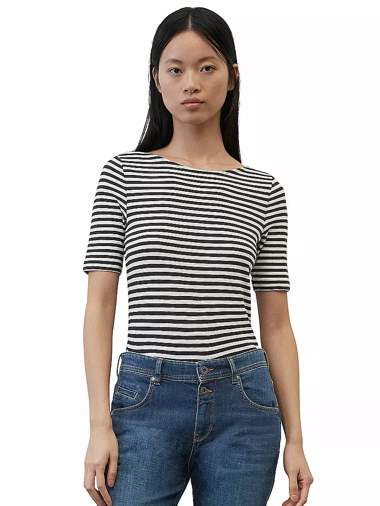 MARC O'POLO | Camiseta | Negro