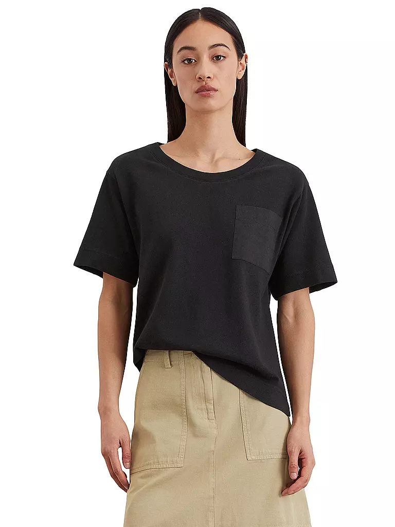 MARC O'POLO | Camiseta | Negro