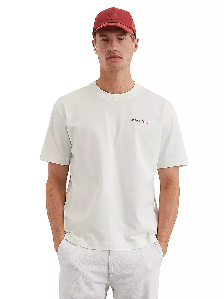MARC O'POLO | Camiseta | Blanco