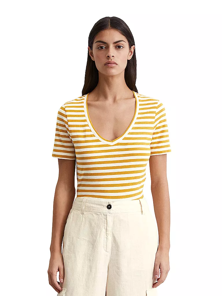 MARC O'POLO | Camiseta | Amarillo