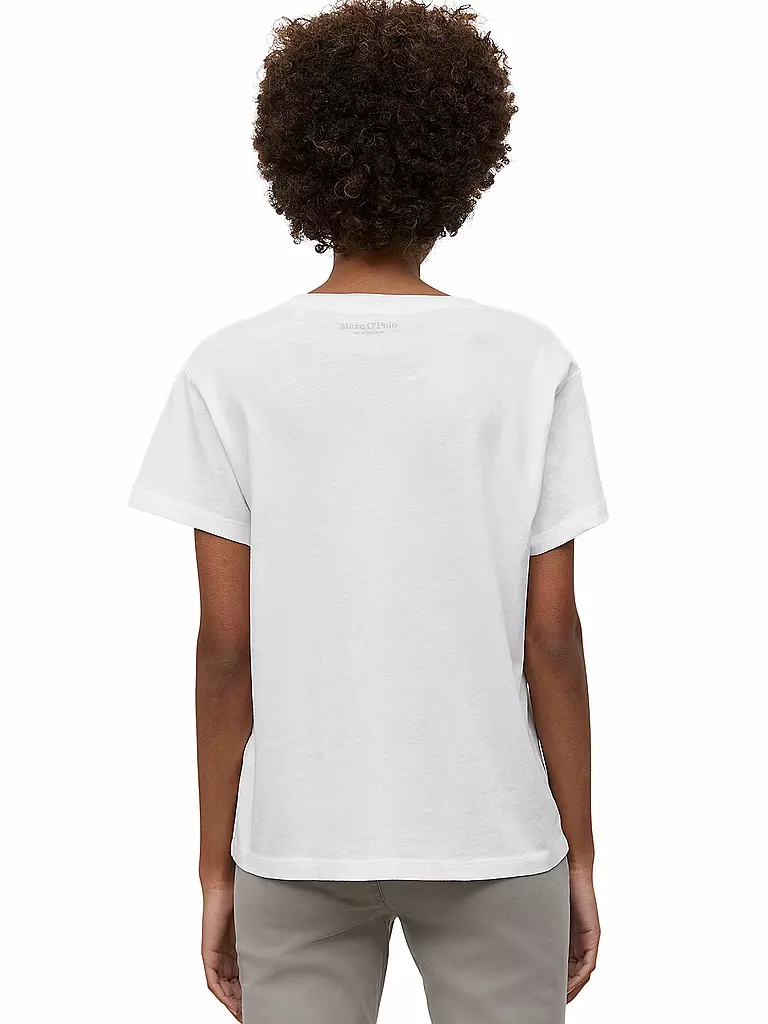 MARC O'POLO | Camiseta | Blanco