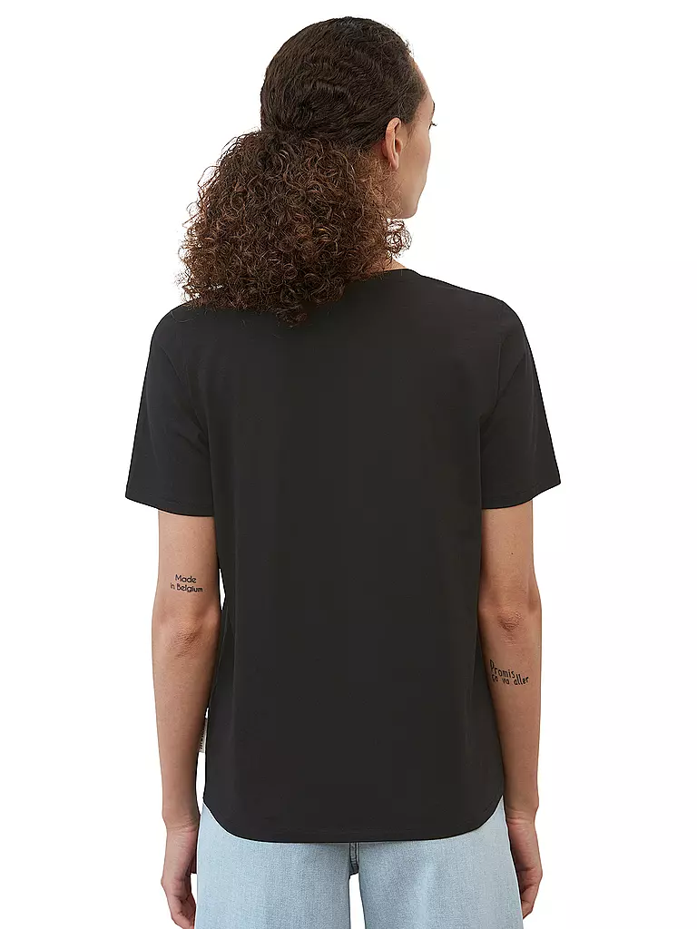 MARC O'POLO | Camiseta | Negro