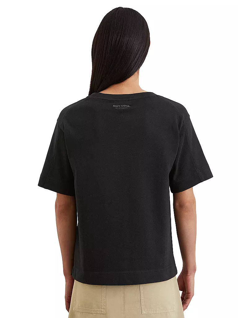 MARC O'POLO | Camiseta | Negro