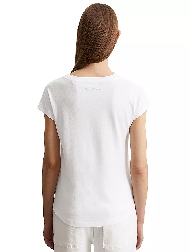 MARC O'POLO | Camiseta | Blanco