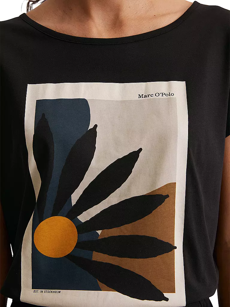 MARC O'POLO | Camiseta | Negro