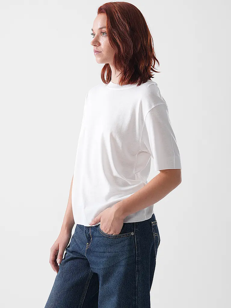 MARC O'POLO | Camiseta | Blanco
