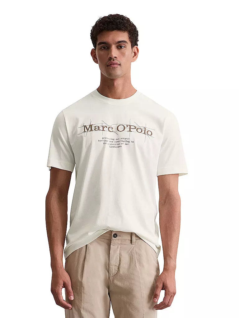MARC O'POLO | Camiseta | Blanco