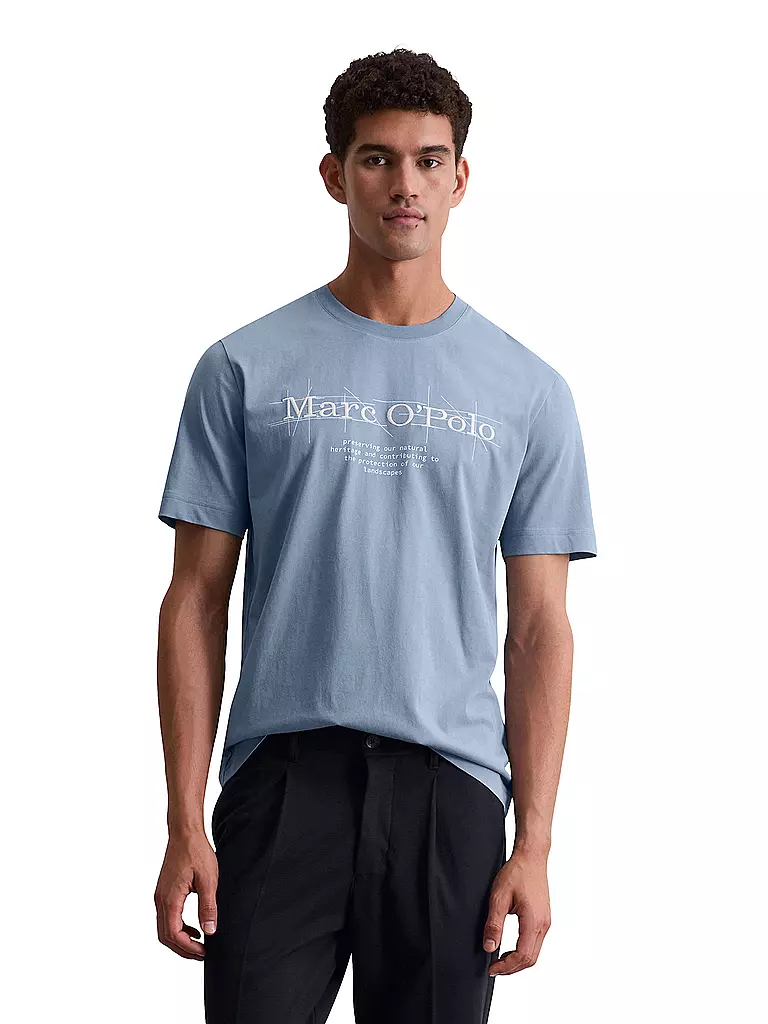 MARC O'POLO | Camiseta | Azul claro