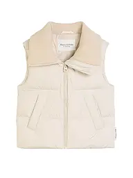 MARC O'POLO | Chaleco acolchado | Crema