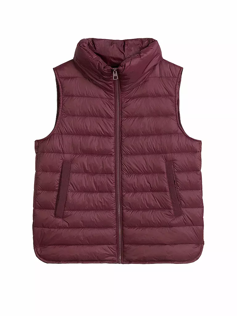 MARC O'POLO | Chaleco acolchado | Rojo oscuro