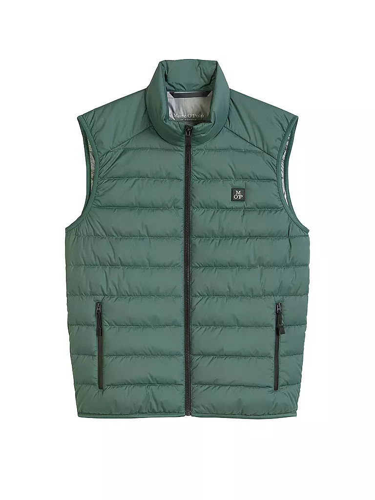 MARC O'POLO | Chaleco acolchado | Verde oscuro