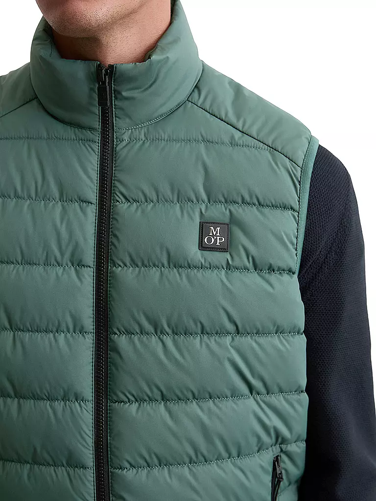 MARC O'POLO | Chaleco acolchado | Verde oscuro