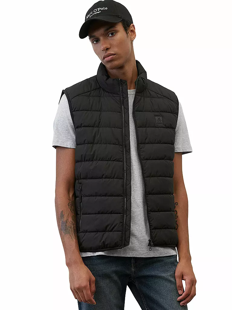 MARC O'POLO | Chaleco acolchado | Negro