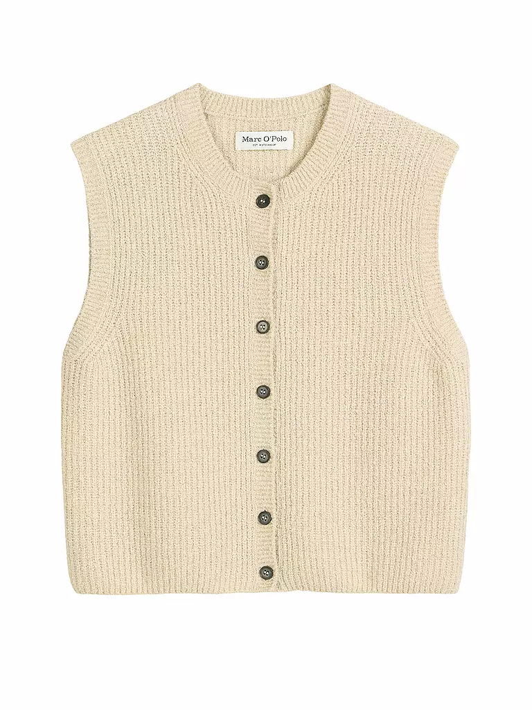 MARC O'POLO | Chaleco de punto | Crema