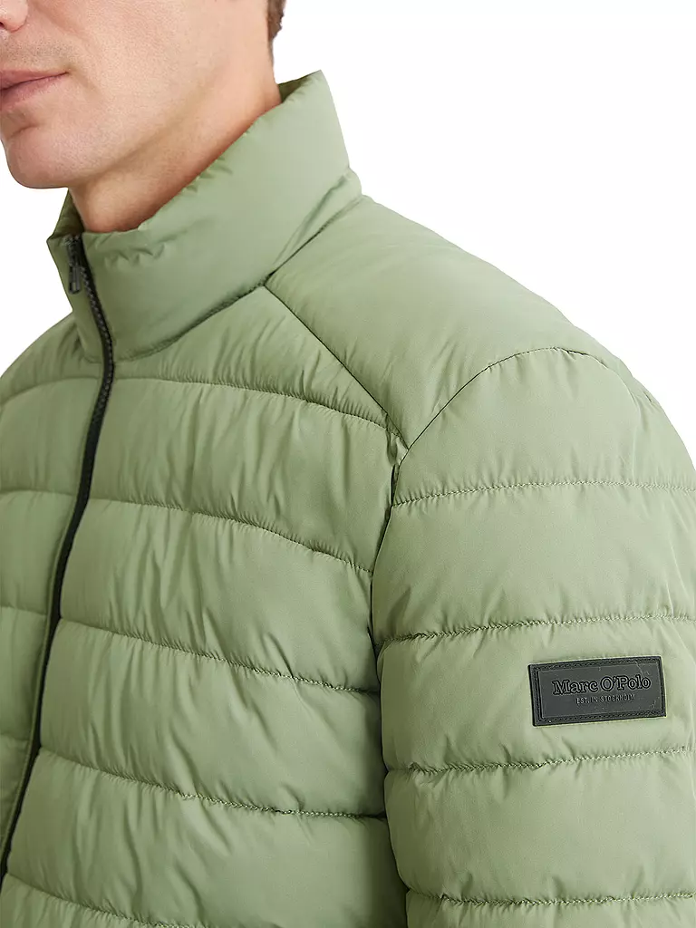 MARC O'POLO | Chaqueta acolchada ligera | Verde claro